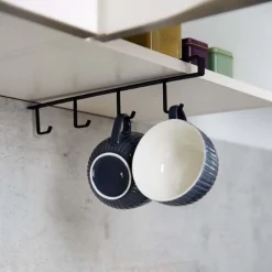 Accroche tasses noir pour placard