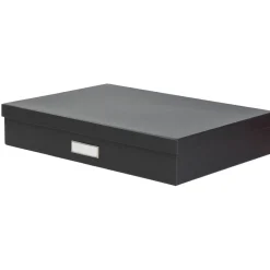 Boîte A3 en carton gris anthracite