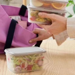 Boîte alimentaire à base de canne à sucre bio 1 Litre