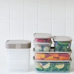 Boîte alimentaire en matériau recyclé et renouvelable 0,5 L