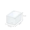 Boîte de rangement alimentaire empilable en plastique 1,65 litres