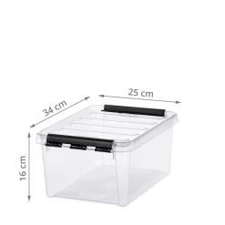 Boîte de rangement en plastique 8 litres