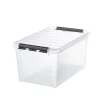 Boîte de rangement transparente 32 litres