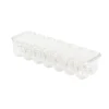 Boîte à 14 oeufs en plastique transparent