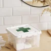 Boîte à pharmacie en plastique