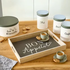Boîte à thé en métal