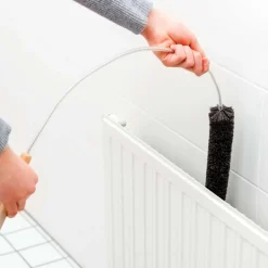 Brosse à radiateur en poils de chèvre - 50 cm