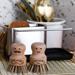 2 brosses à casseroles amusantes