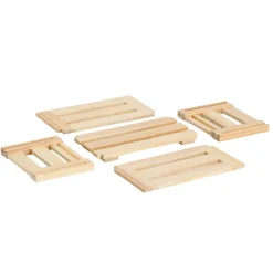 Caisse de rangement démontable en bois (S)