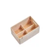 Caisse en bois à compartiments - taille S