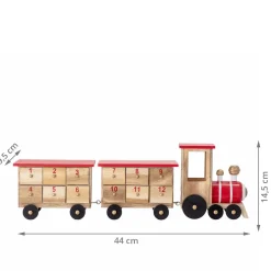 Calendrier de l'Avent train