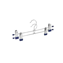 2 cintres métalliques à pinces de 30cm