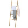 Echelle porte serviettes en bambou