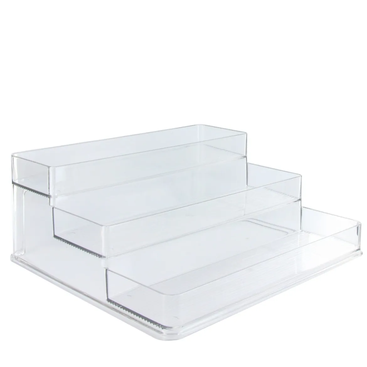 Etagère à épices en plastique transparent pour placard.Taille L