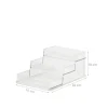 Etagère à épices en plastique transparent pour placard. Taille M