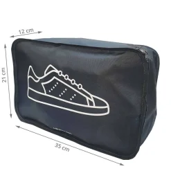 Housse de voyage grise pour baskets