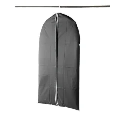 Housse pour vêtements en PEVA noir (M)