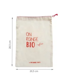 Lot de 4 sacs à vrac bio et originaux