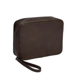 Organisateur de câbles et chargeurs marron
