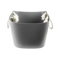 Panier de rangement design. Gris