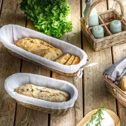Panier à pain en osier