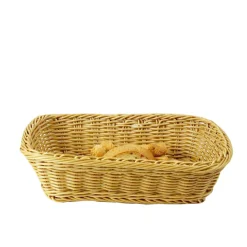 Panier à pain tressé et lavable. Taille M