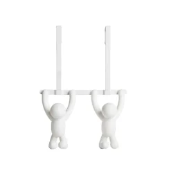 Patère double de porte ludique