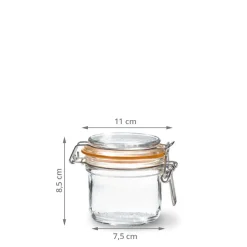 Petit bocal en verre 200 ml