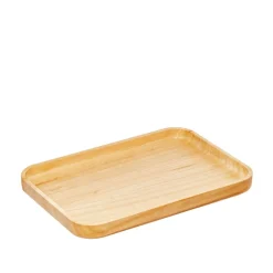 Plateau de rangement en bois