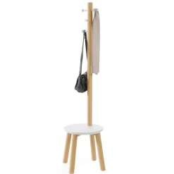 Porte-manteaux tabouret
