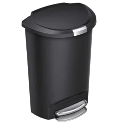 Poubelle noire demi-lune 50 litres - Simple Human