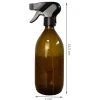 Pulvérisateur en verre ambré 500 ml
