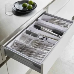 Range-couverts extensible gain de place