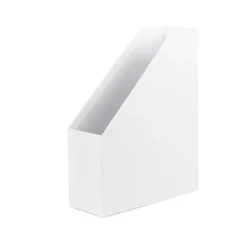 Range-dossiers en carton blanc