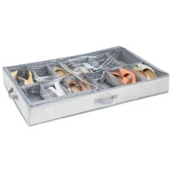 Rangement pour 12 paires de chaussures sous le lit