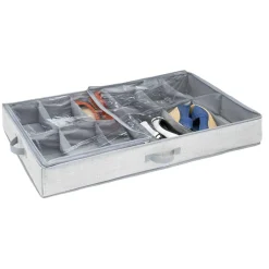 Rangement pour 12 paires de chaussures sous le lit