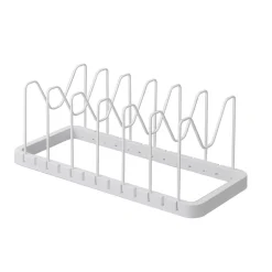 Rangement pour poêles et couvercles de cuisine