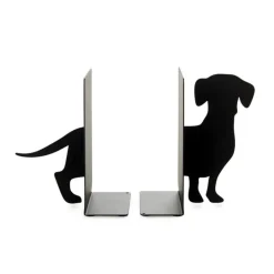 2 serre-livres chien