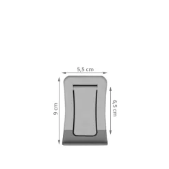 Support pliable pour téléphone taupe