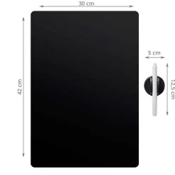 Tableau noir magnétique pour frigo