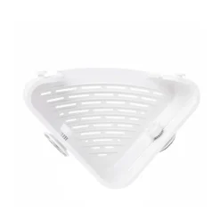 Étagère d'angle de douche à ventouses