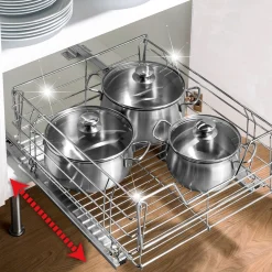 Tiroir coulissant pour placard de cuisine