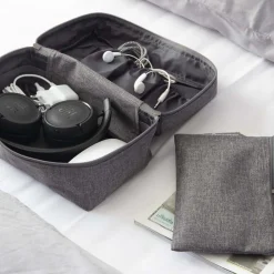 Trousse de rangement pour casque et câbles