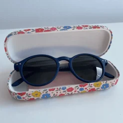 Étui à lunettes fleuri